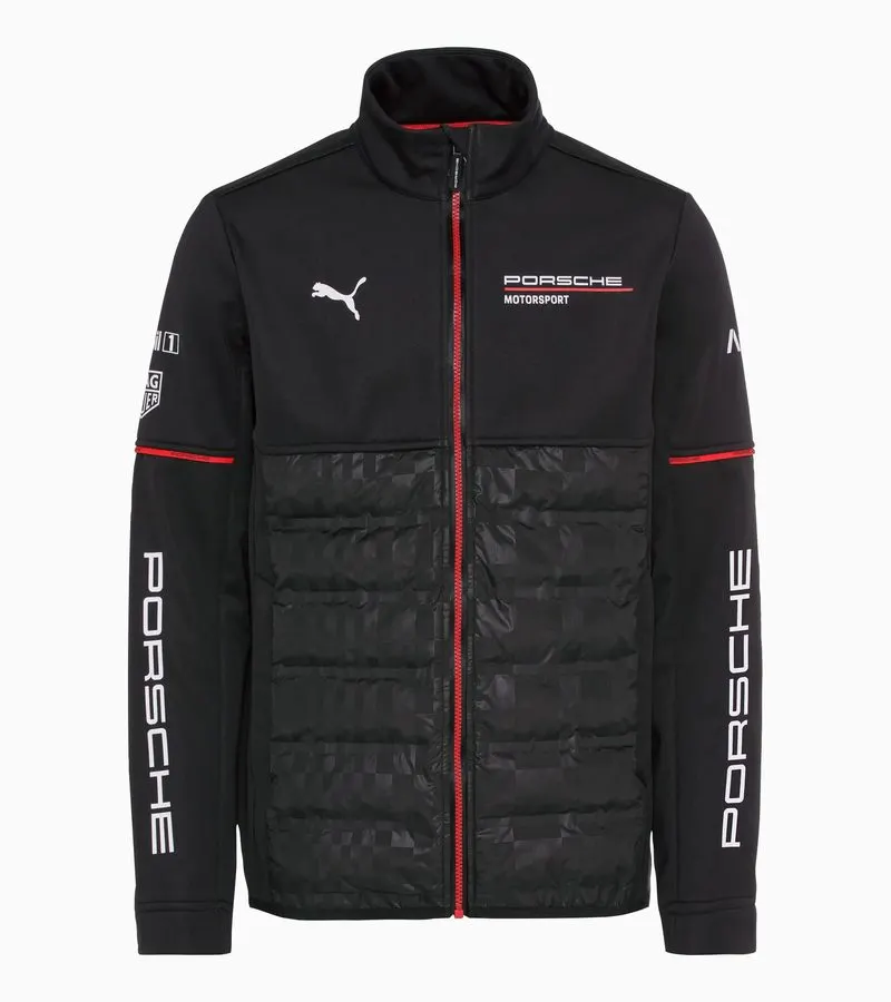 Black Racing Softshell Jacket