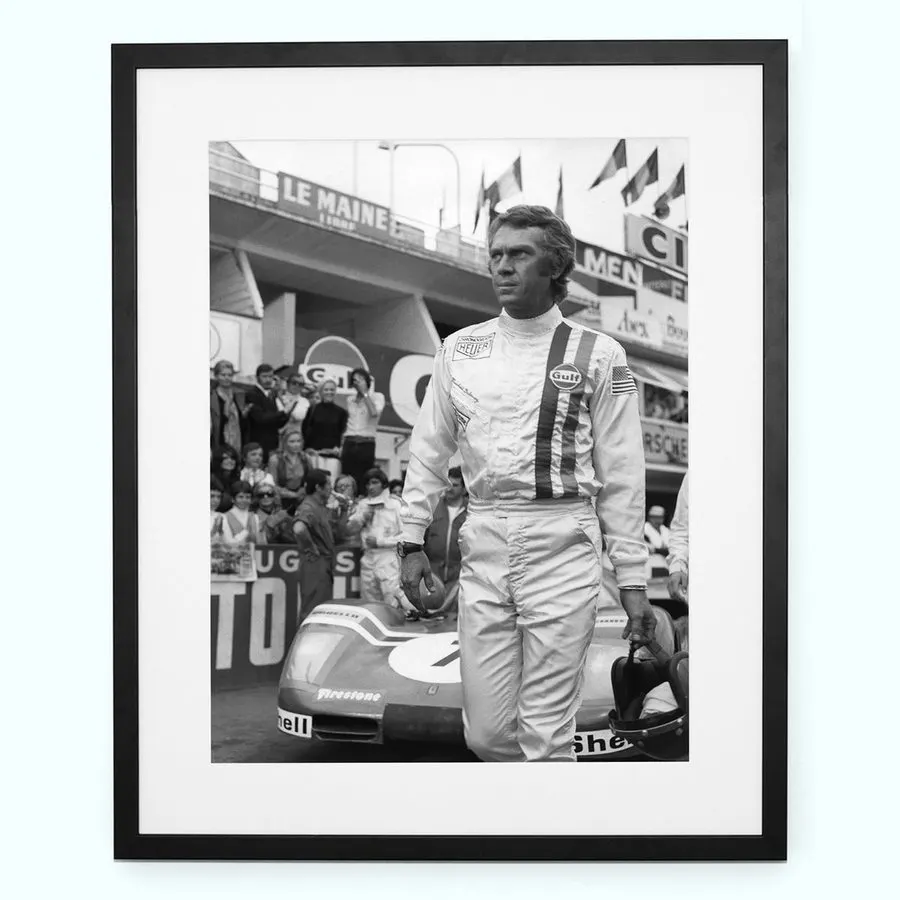 Endurance Motorsport Framed Print — Cobalt