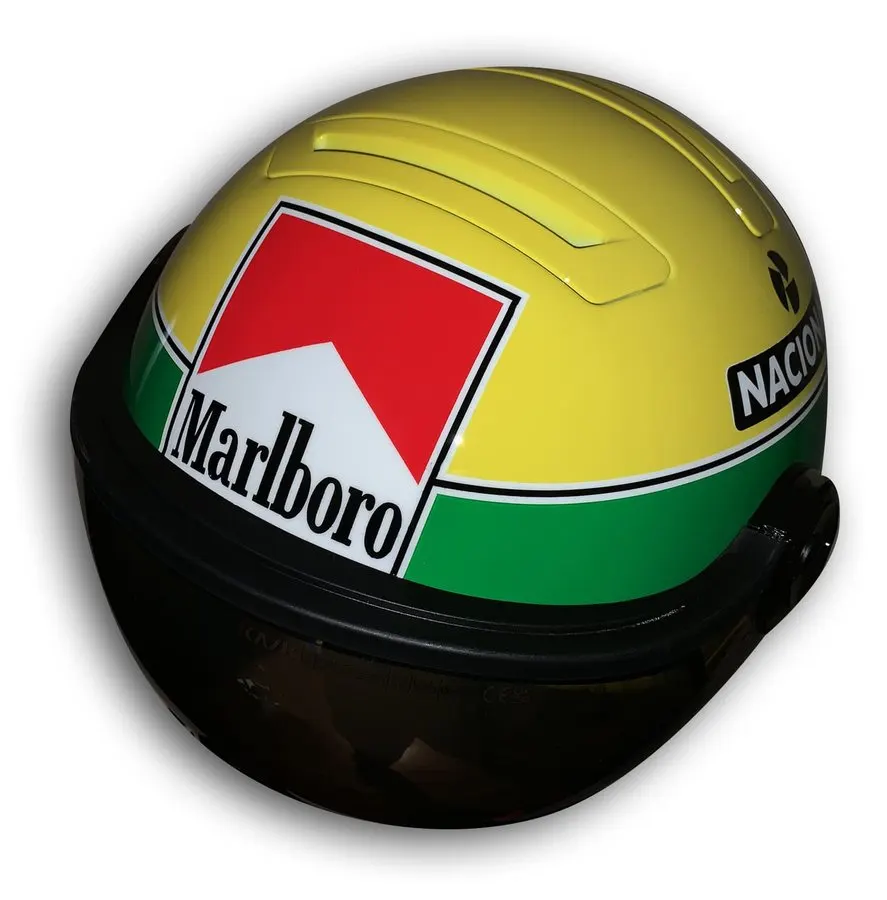 Touring Collector Helmet — Amber Livery · Ferro & Sons Foundry