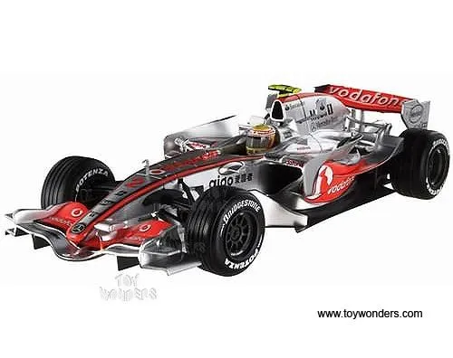 Retro Formula Racer 1:18 Collectible — Silver