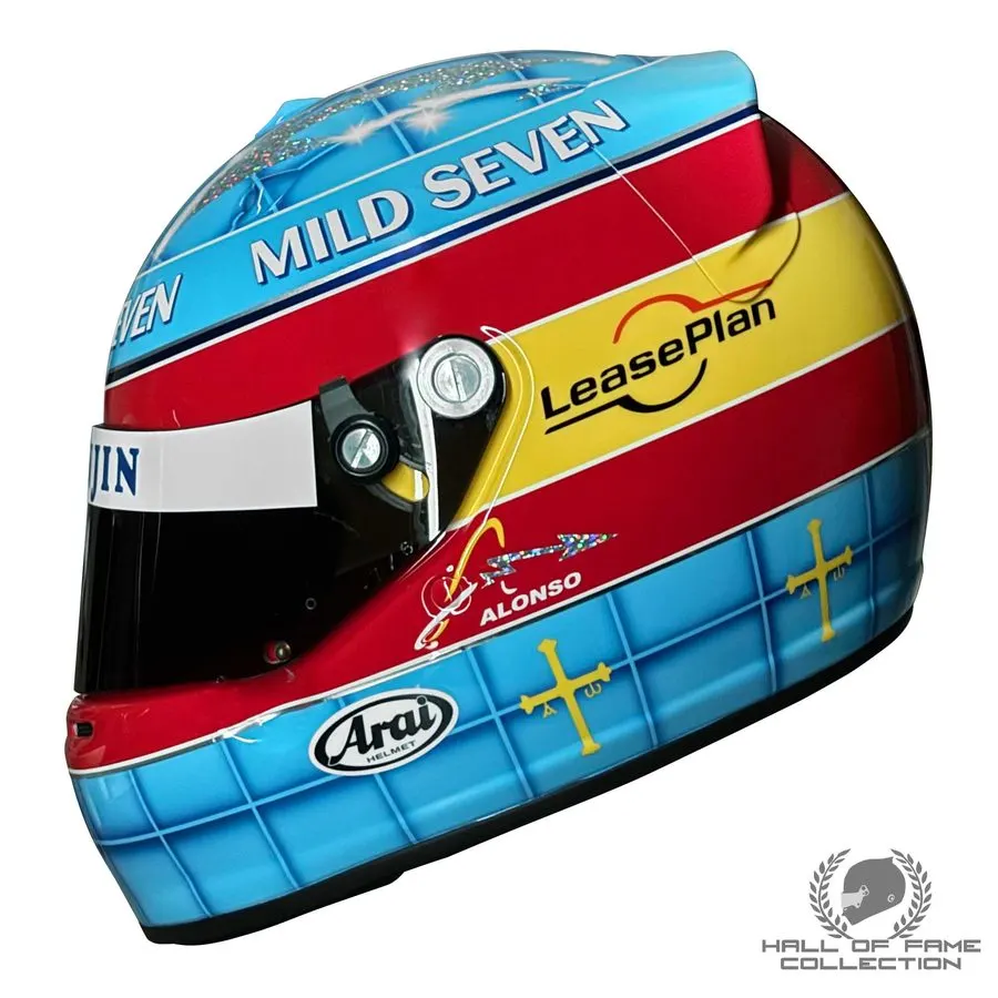 Rally Collector Helmet — Cobalt Livery