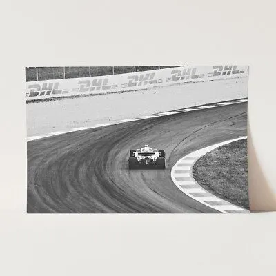 Heritage Motorsport Framed Print — Bronze
