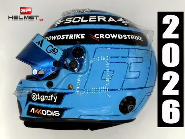 Retro Collector Helmet — Royal Blue Livery