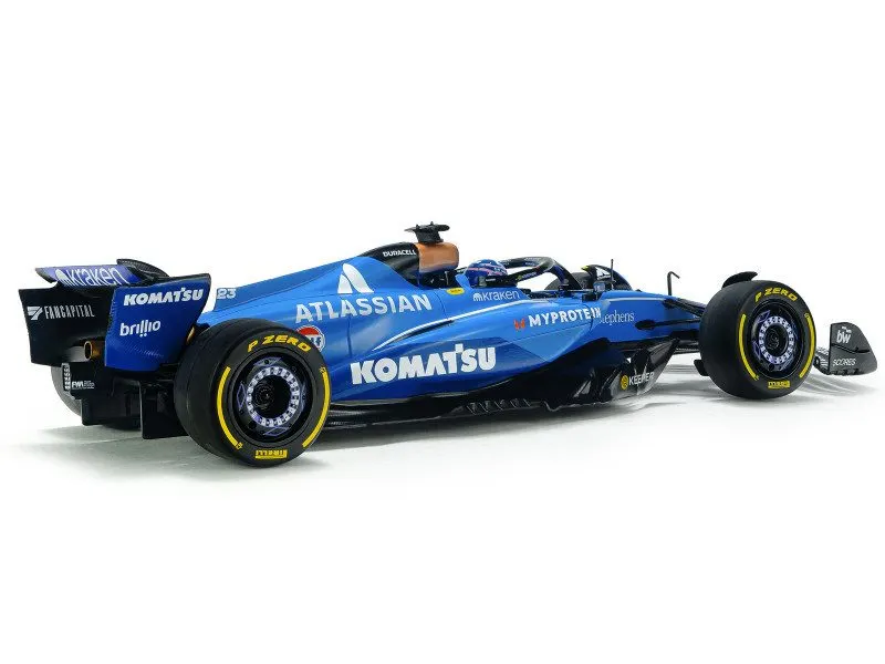 Classic Race Formula Racer 1:18 Collectible — Royal Blue