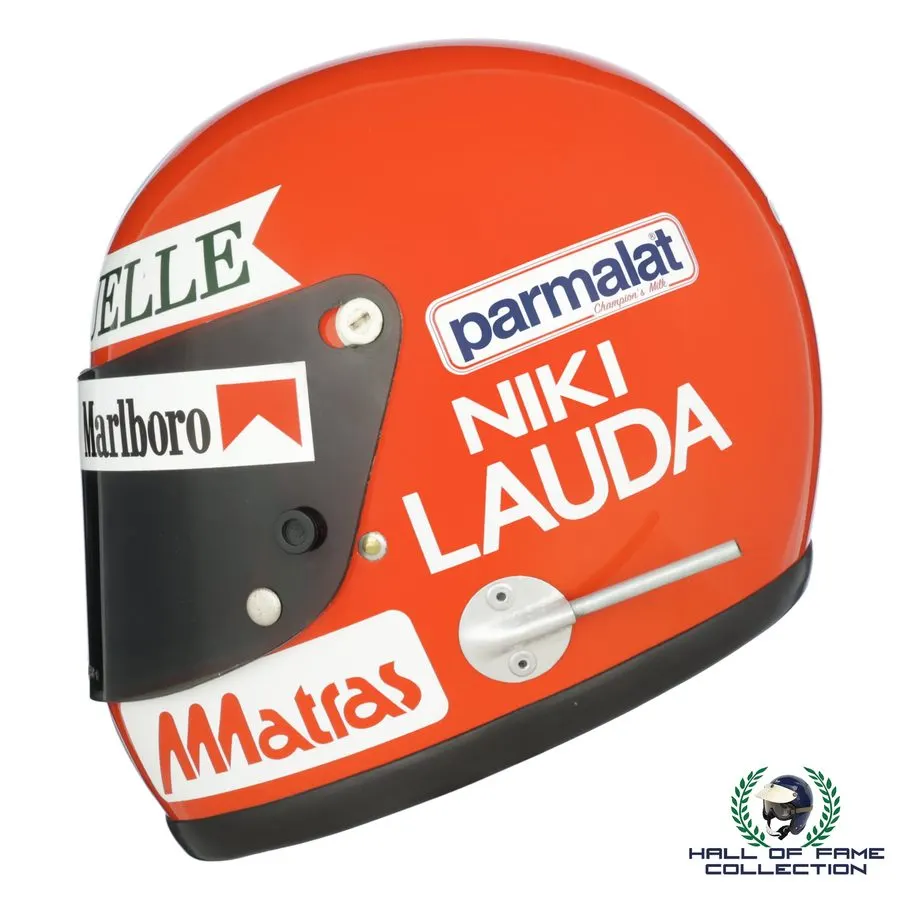 Amber Replica Racing Helmet 1:2 Display · Redline Reserve