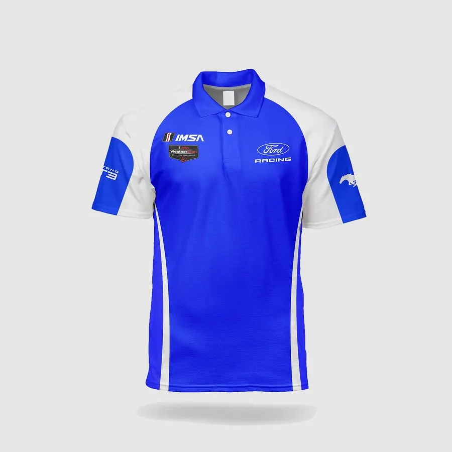 Sapphire Team-Style Racing Polo