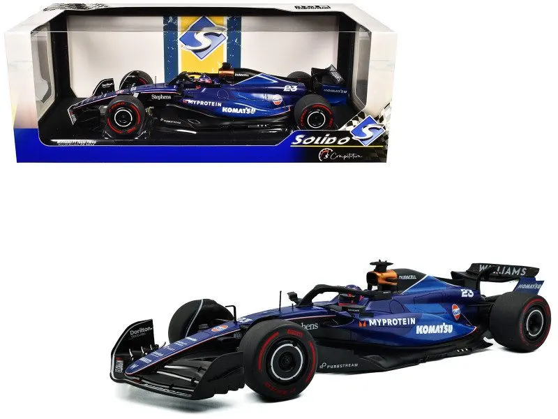 Classic Race Formula Racer 1:18 Collectible — Azure