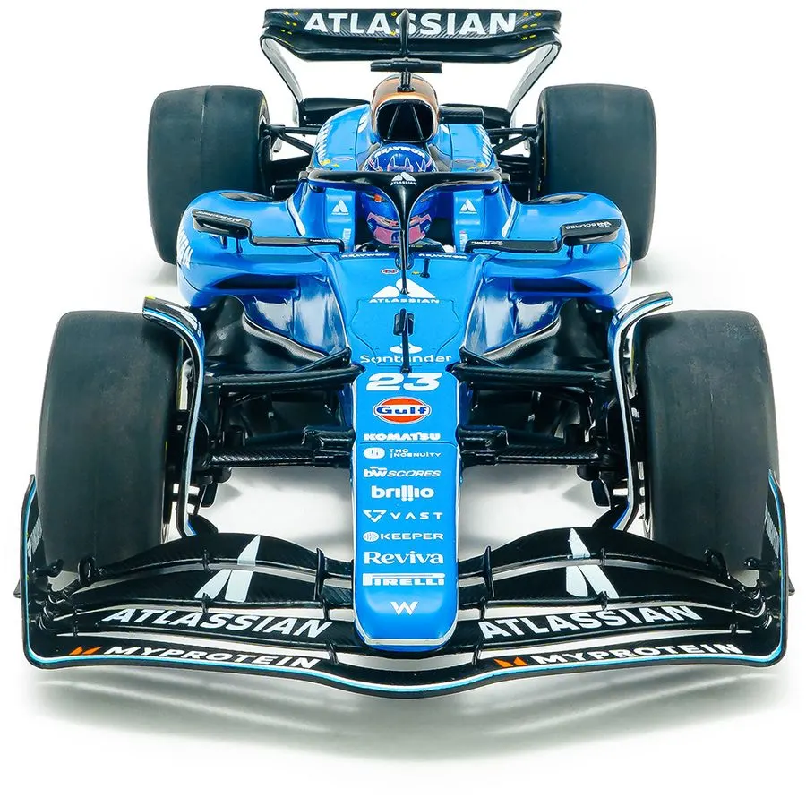 Rally Open-Wheel 1:43 Collectible — Cobalt
