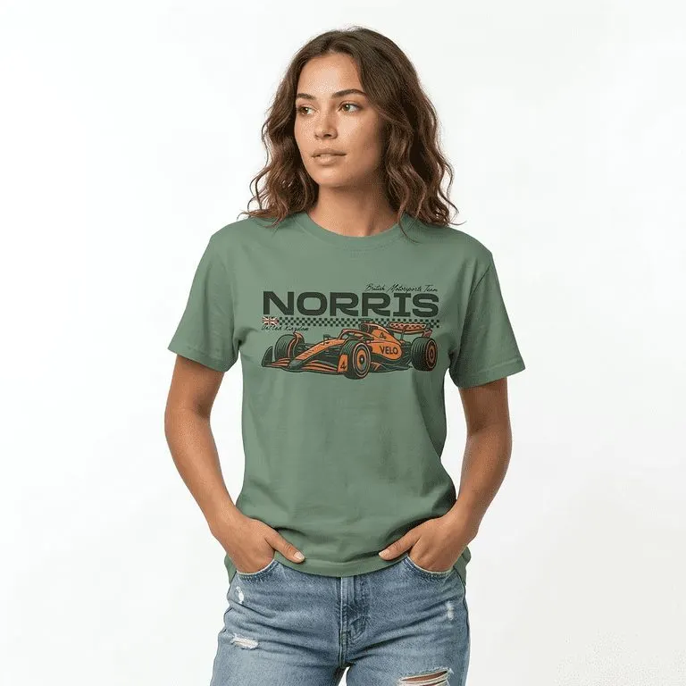 Forest Green Motorsport Graphic T-Shirt