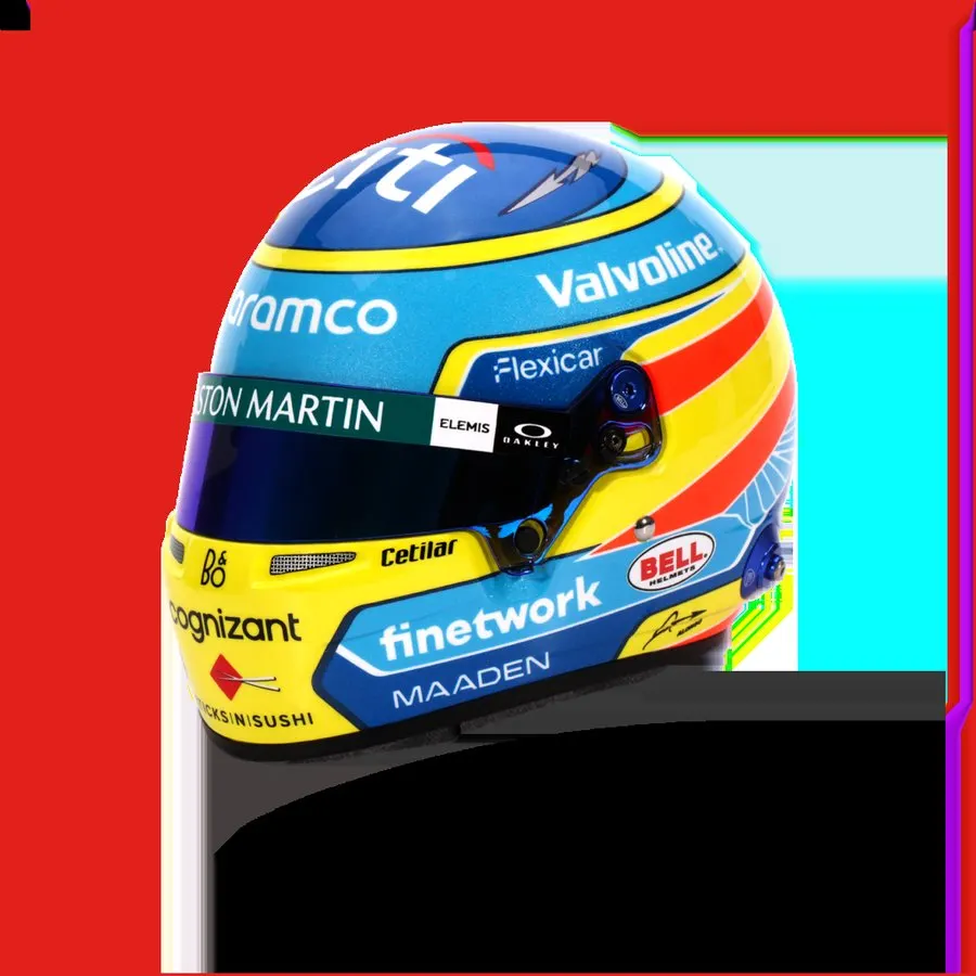 Vintage-style Collector Helmet — Carbon Livery