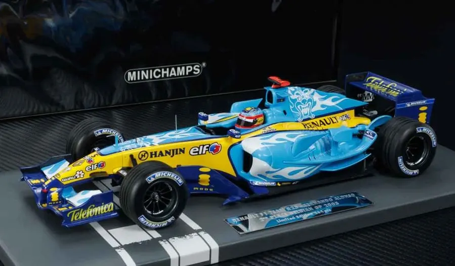 Azure Open-Wheel Racer 1:18 Die-Cast Model