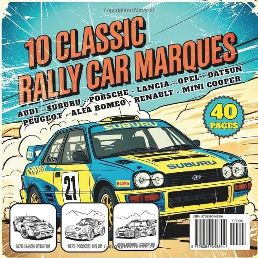 Rally Motorsport Encyclopedia — Royal Blue Cover