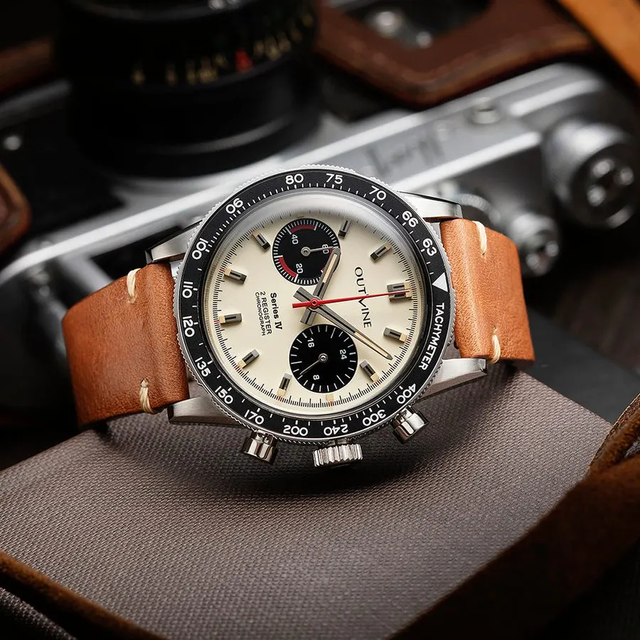 Amber Motorsport Chronograph Watch · Halden Chronometrics