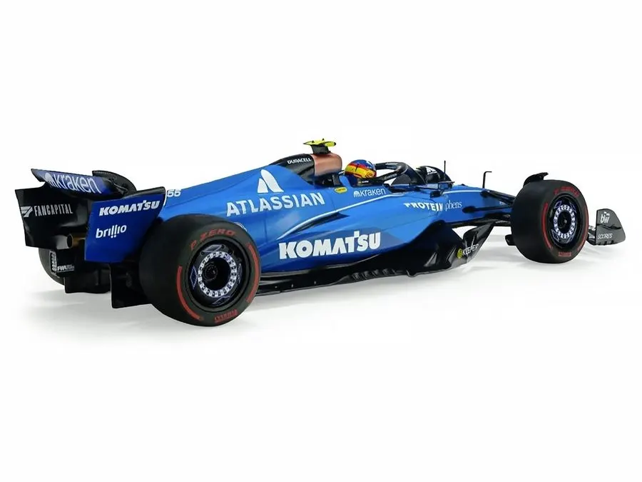 Modern Open-Wheel 1:43 Collectible — Azure