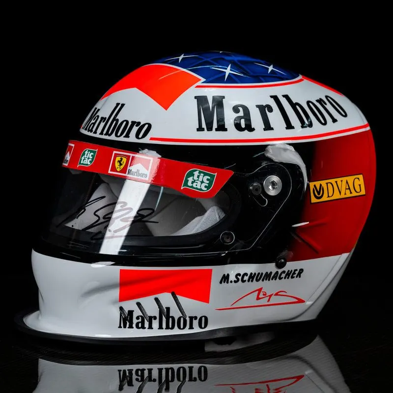 Rally Collector Helmet — Scarlet Livery