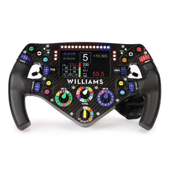 Formula-Style Display Steering Wheel