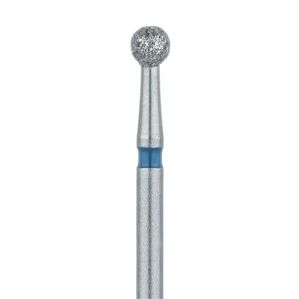 FG Short-Shank Round Diamond Bur 801-018 Pediatric Medium