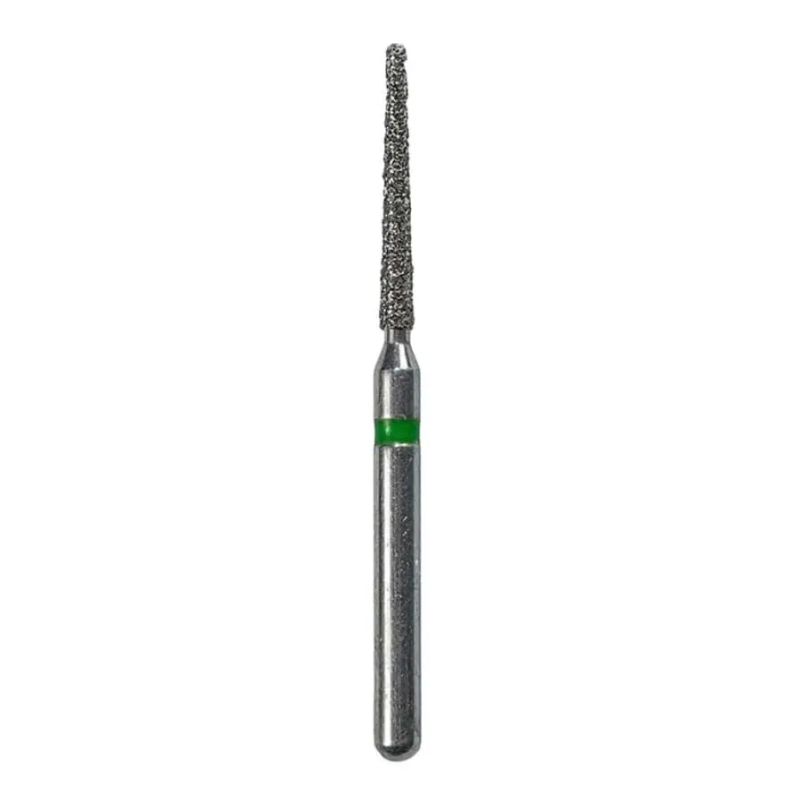 FG Round-End Tapered Diamond Bur 850-018 Super-Coarse (Black Band)