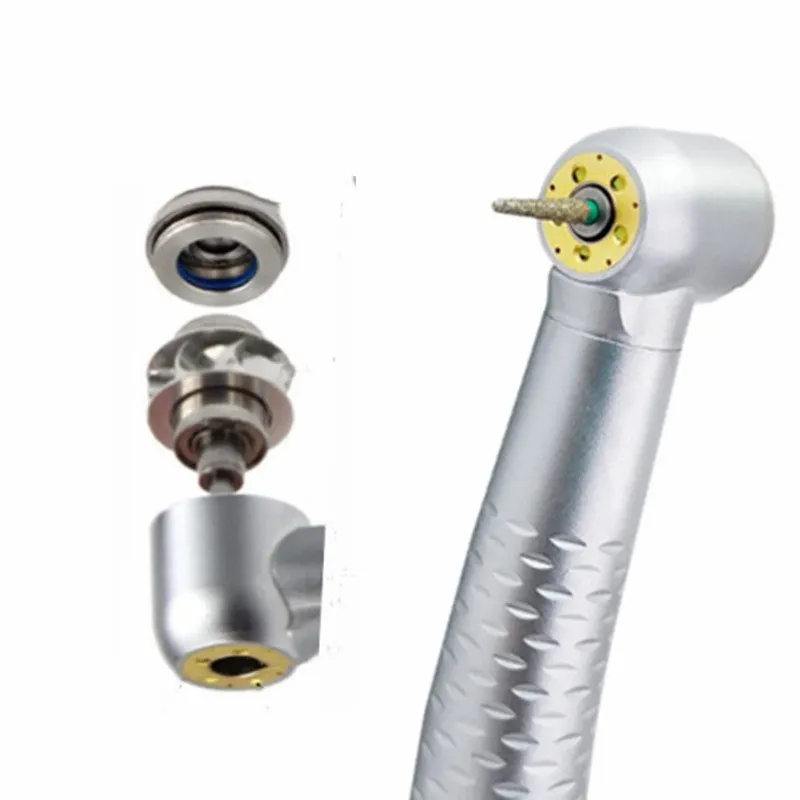 Ceramic High-Speed Turbine with Shadowless LED Ring, 2/4-Hole