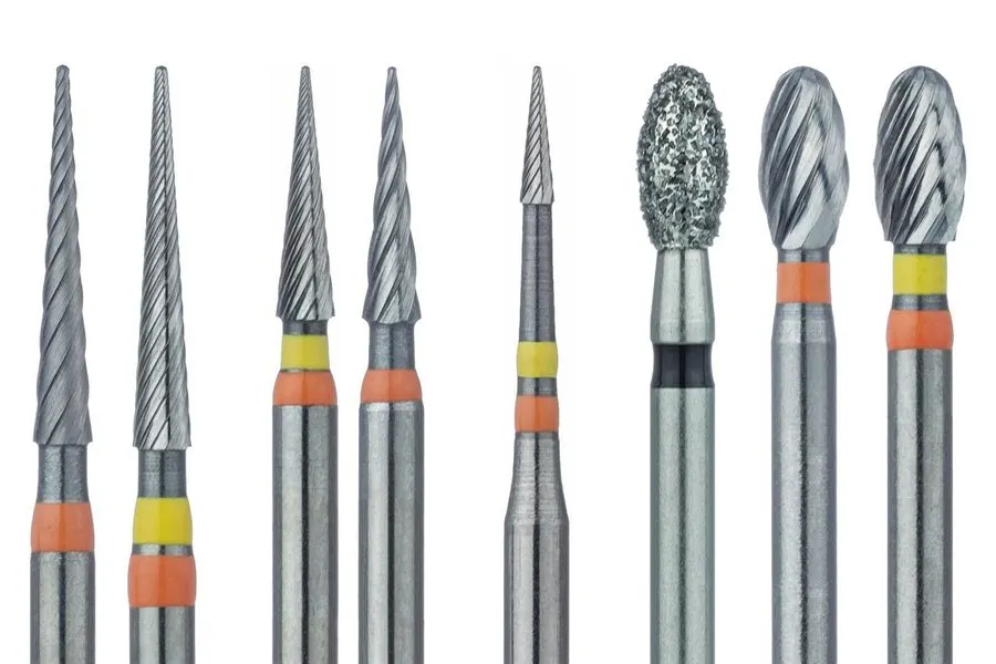 FG Diamond Bur Crown Prep Kit (8-Piece Assorted)