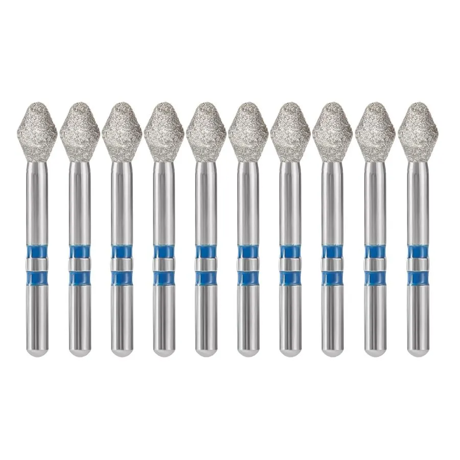 Zirconia Diamond Bur Set (8 pcs + Bur Block)