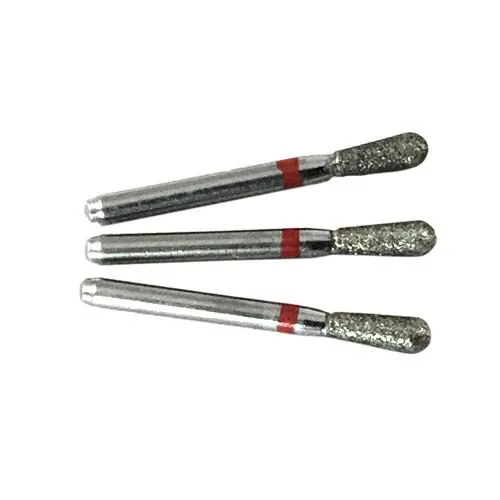 FG Pear-Shaped Diamond Bur 830-012 Medium Grit