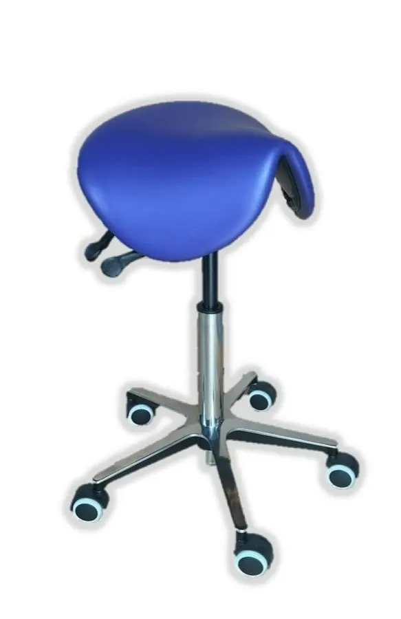 Saddle Dental Operator Stool, Microfibre