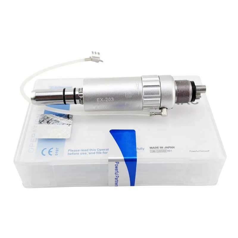 1:1 Straight Nose-Cone Handpiece, E-Type (Pink Ring)