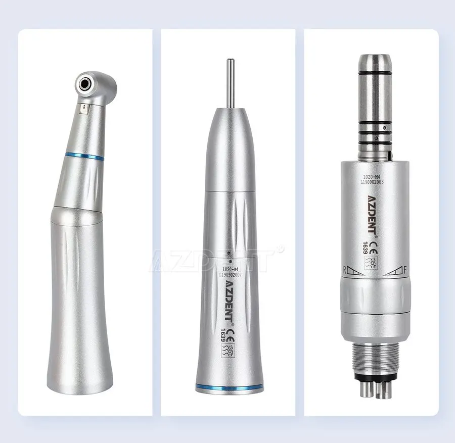 High-Torque 1:1 Straight Handpiece for Acrylic & Denture Trimming