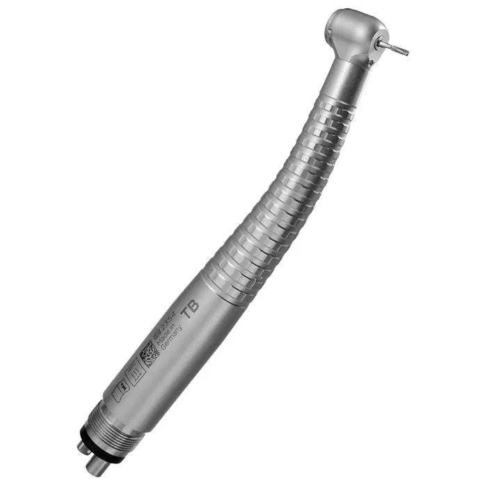 Titanium 45 Degree Mini Head Fiber Optic High-Speed Handpiece, 6-Hole