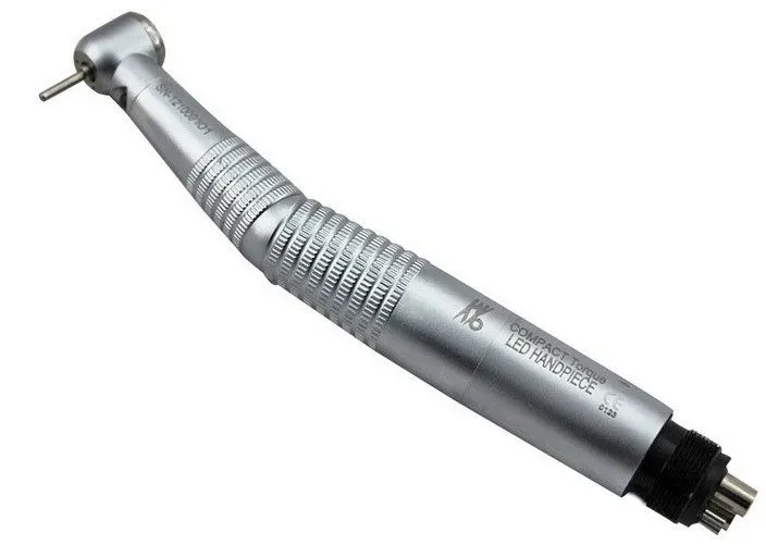 45 Degree LED E-Generator High-Speed Handpiece, Standard Head, 4-Hole