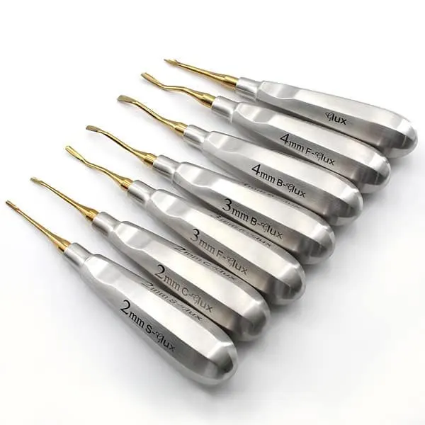 Luxating Elevator Set of 4 + Sharpening Stone