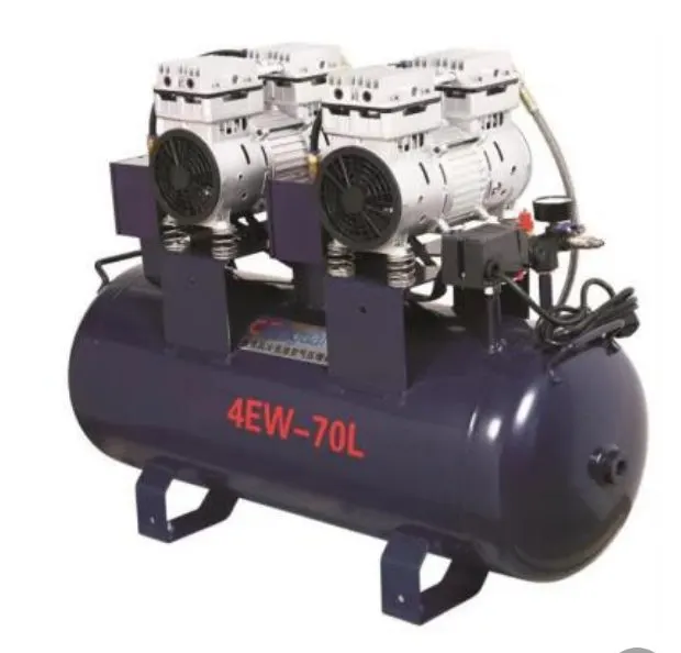 Oil-Free Silent Compressor 35L (2 Chairs)