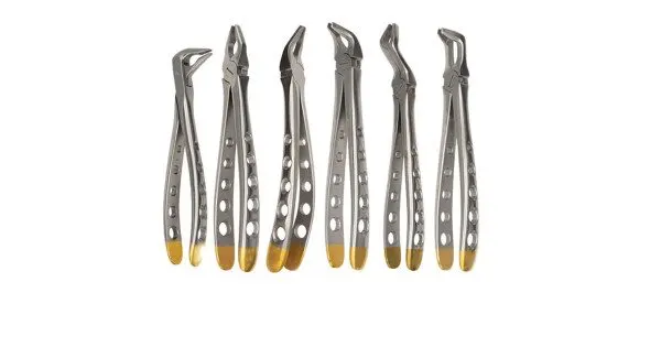 PrecisGrip Diamond-Coated Extraction Forceps Set (6)