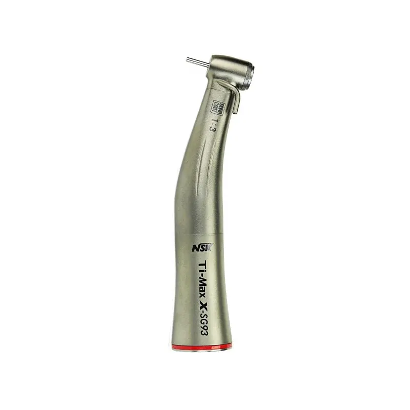 Titanium Standard Head Fiber Optic High-Speed Handpiece, Quad Spray, 4/6-Hole