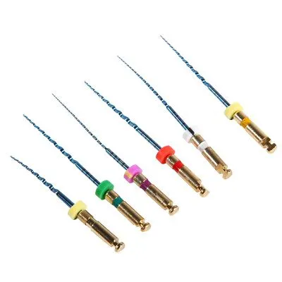 NiTi Rotary Engine Files, M-Taper 25 mm (6-Pack)
