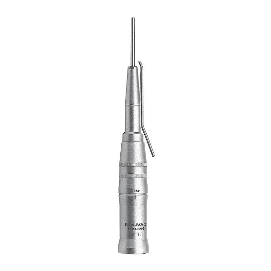 High-Torque 1:1 Straight Handpiece for Acrylic & Denture Trimming