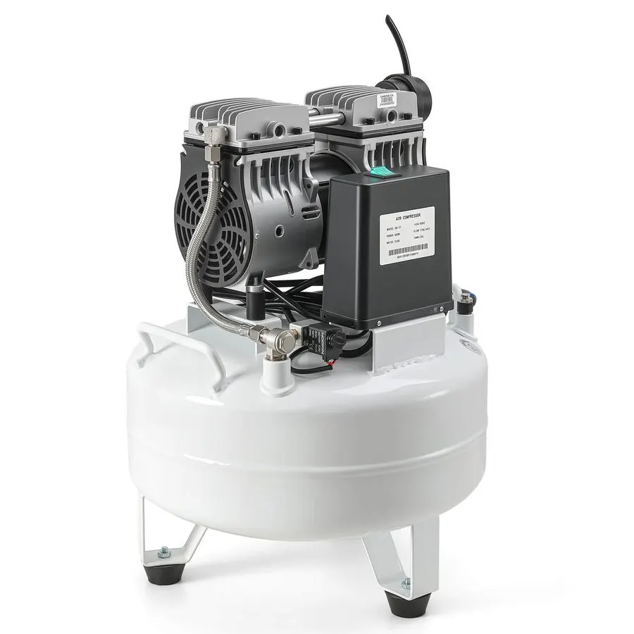 Oil-Free Silent Compressor 35L (2 Chairs)