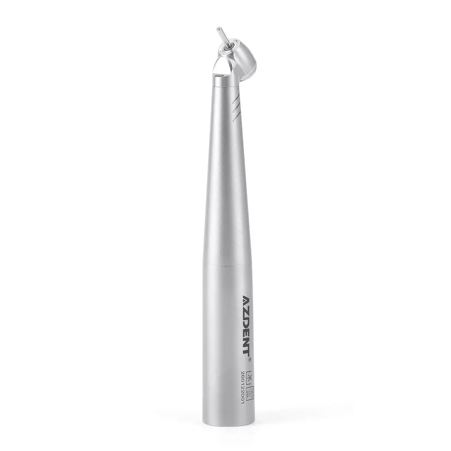 Titanium 45 Degree Mini Head Fiber Optic High-Speed Handpiece, 6-Hole