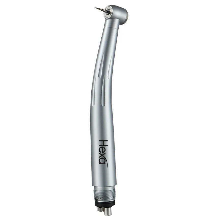 Premium LED Standard Head High-Speed Turbine, Ceramic Bearings, Quick-Coupler Compatible, 4-Hole