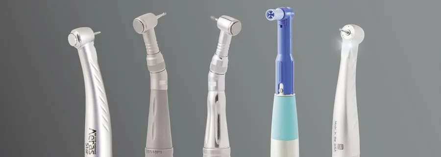 Fiber-Optic Intraoral Camera with Interchangeable Handpieces