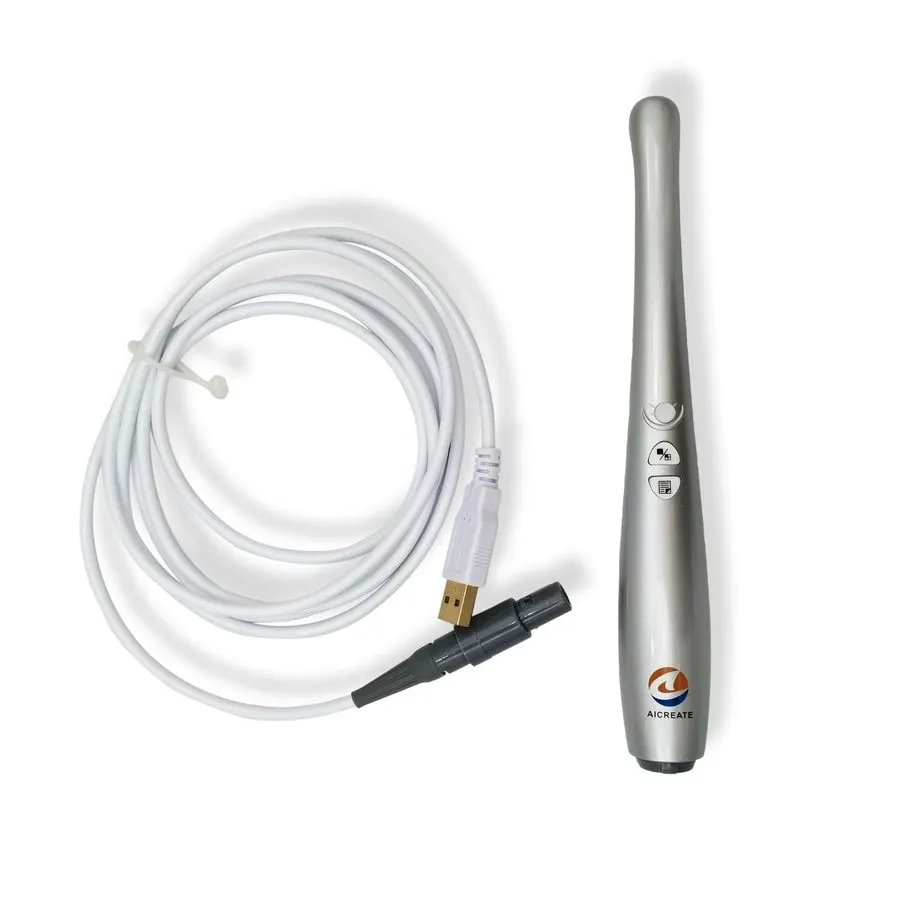 Dental USB Intraoral Camera, 1/4" 12MP CMOS, 15-Language Software