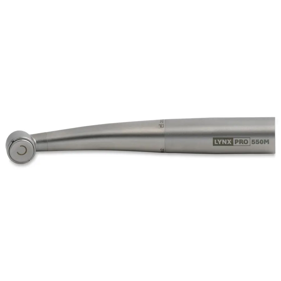 Titanium 45 Degree Mini Head Fiber Optic High-Speed Handpiece, Quad Spray, 4/6-Hole