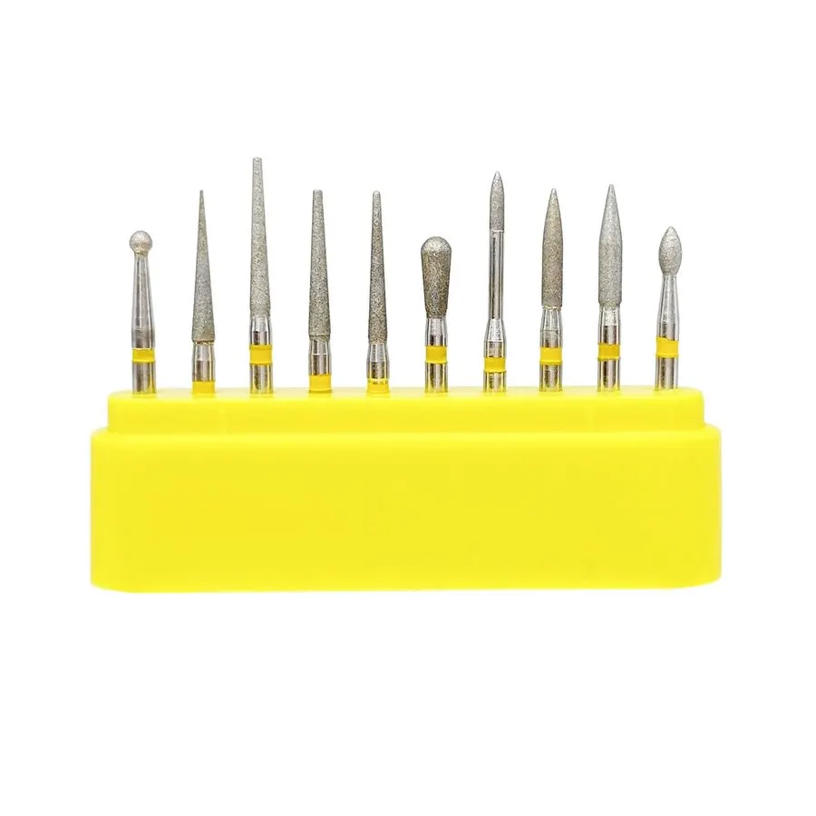 FG Diamond Bur Composite Finishing Kit (6-Piece Fine/Extra-Fine)