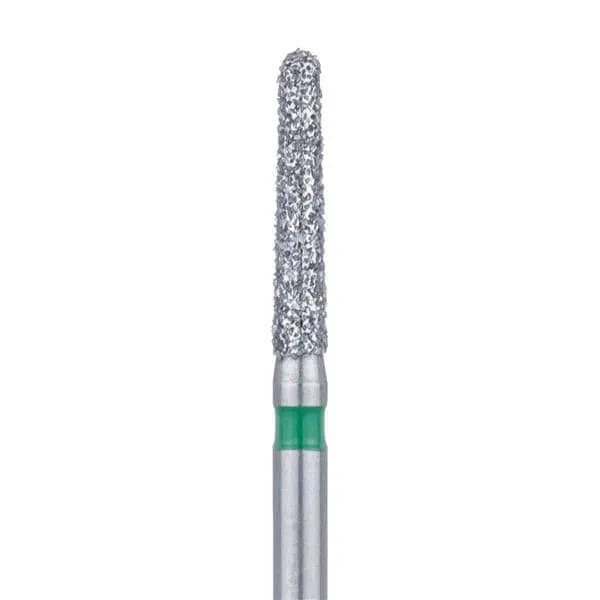 FG Round-End Tapered Diamond Bur 850-016 Coarse (Green Band)