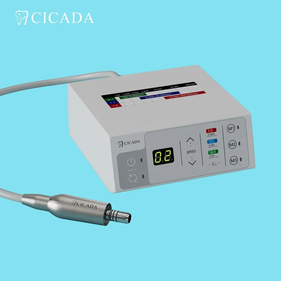 1:4.2 Electric 45° Fibre-Optic Contra-Angle