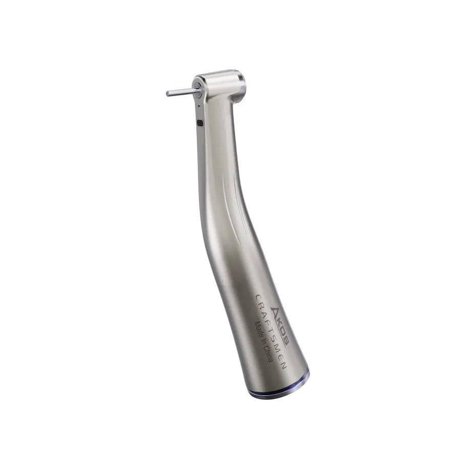 Titanium-Body 1:1 Fiber-Optic Contra-Angle, E-Type Connection