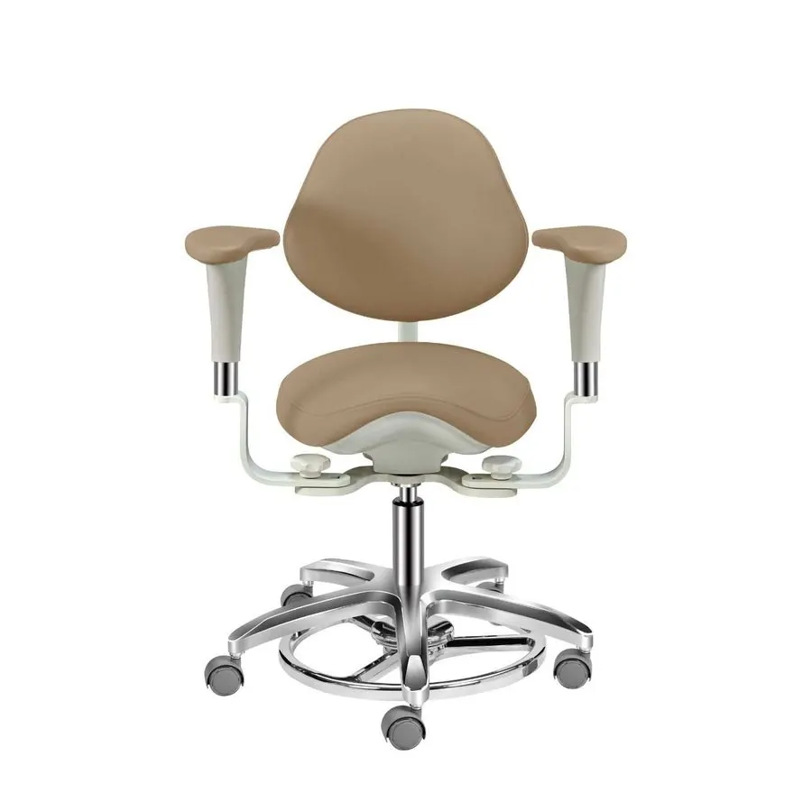 Ergonomic Saddle Microscope Stool