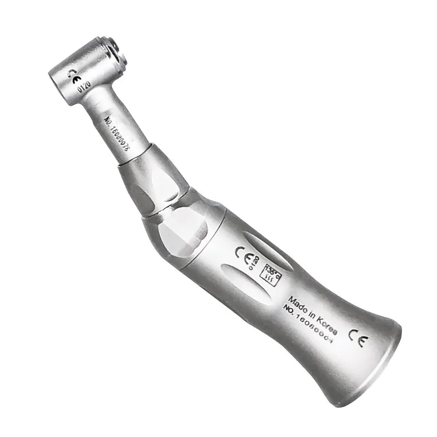 1:1 Contra-Angle Handpiece, Chrome-Coated, Latch Type
