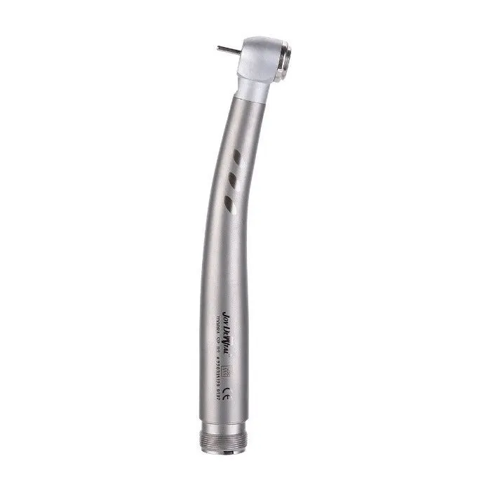 2-Hole E-Generator LED Ceramic High-Speed Handpiece, Push Button, Quad Spray